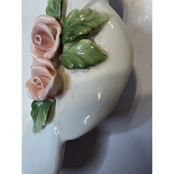 Vintage Home Interiors Victorian Rose Saucer - Picture 3 of 6